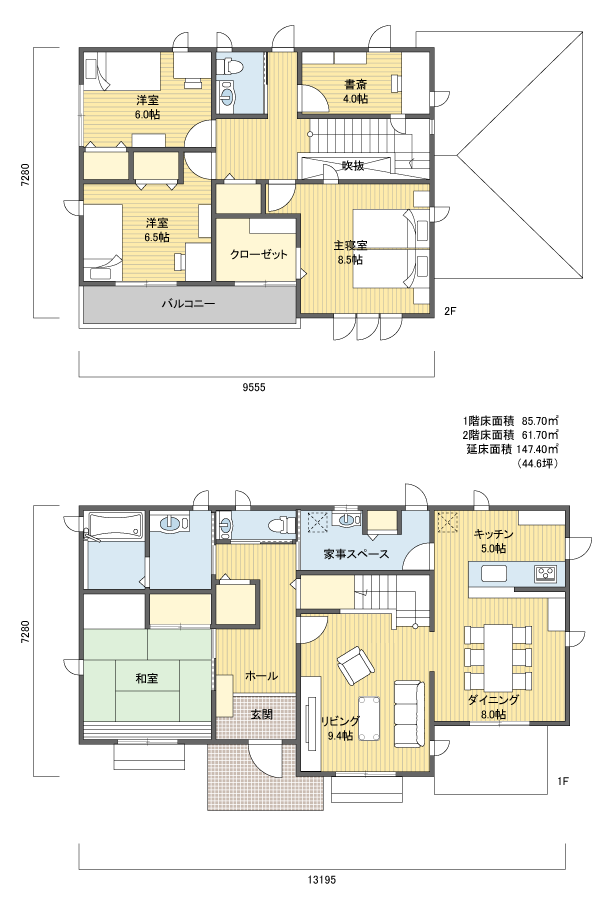 注文住宅一戸建ての間取り